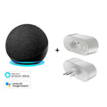 Alexa Echo Dot 5Ger + controle remoto universal smart + lampada colorida smart