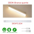 50Cm Luz LED Frio Ou Branco Quente Sem Fio Sensor Carregamento USB 20Cm 30Cm De Inteligente Do Guarda Roupa