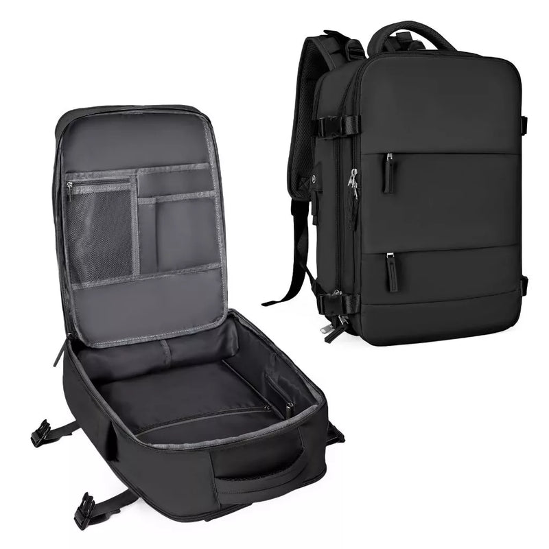 Mochila Para laptop De Grande Capacidade Viagem Em Estilo Executivo , Adequada Homens E Mulheres