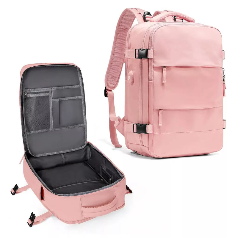 Mochila Para laptop De Grande Capacidade Viagem Em Estilo Executivo , Adequada Homens E Mulheres